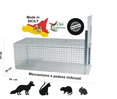 Gabbia trappola per animali - trappola,